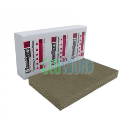 Плита SG Floor Acoustic 100 1200х600х20 мм , 5.76м2 